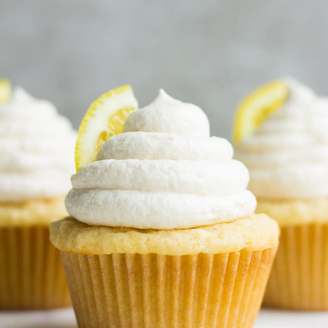 1 Bowl Vegan Lemon Cupcakes