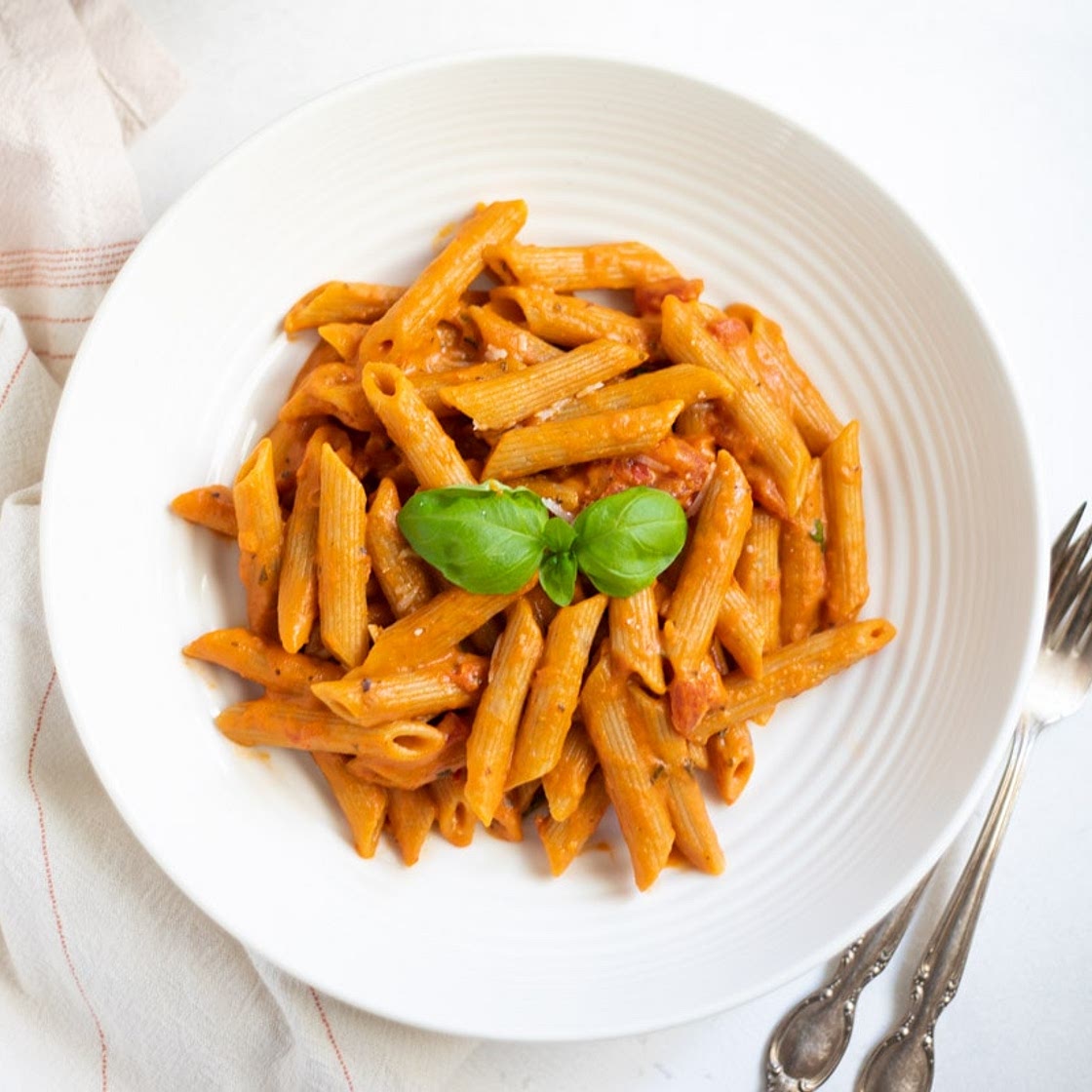 Penne Pasta in Tomato Cream Sauce - Instant Pot