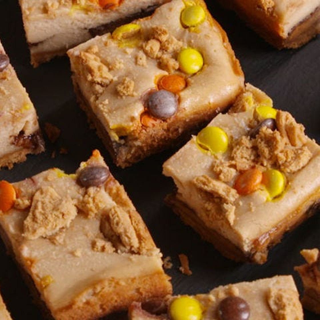 Double Reese's Cheesecake Bars