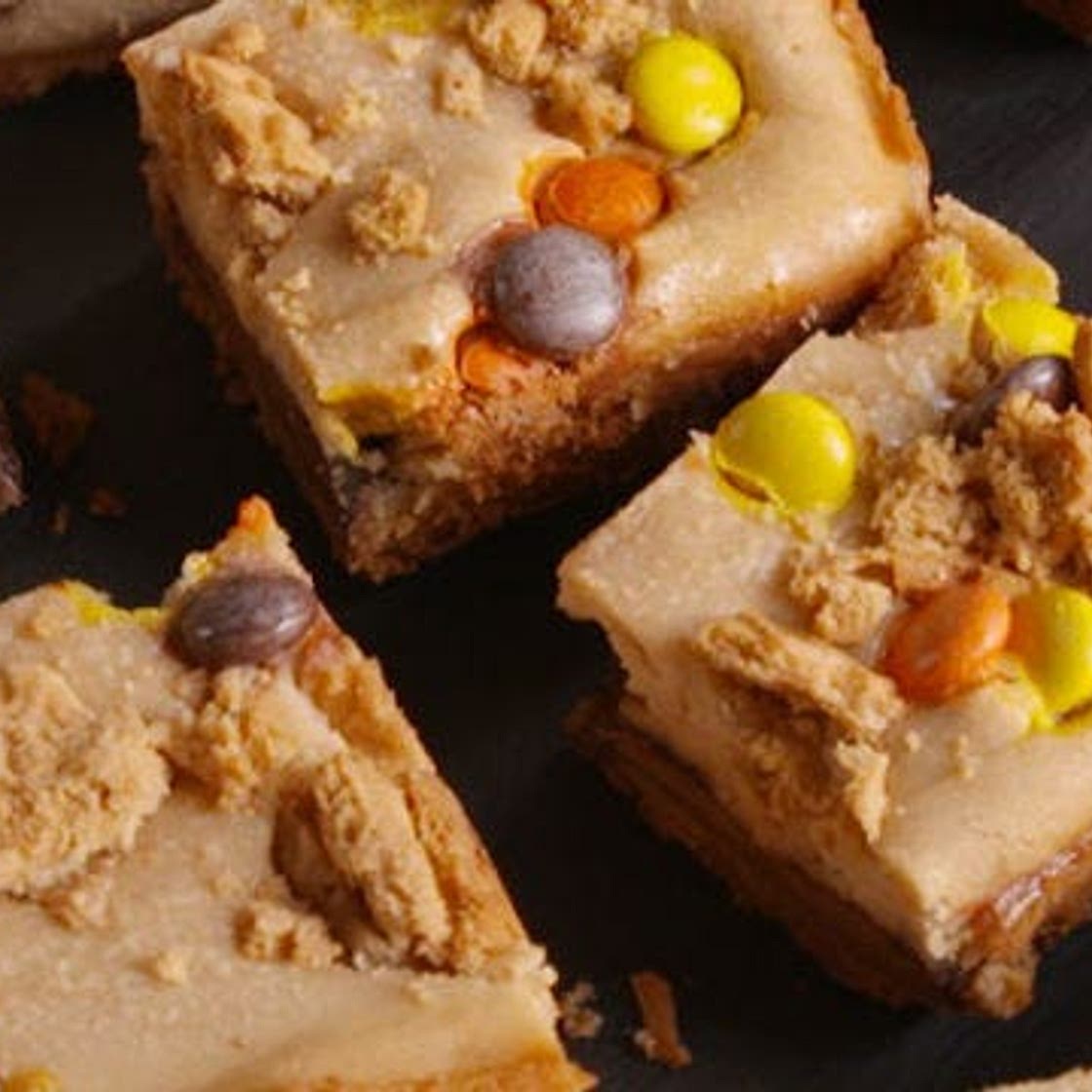 Double Reese's Cheesecake Bars
