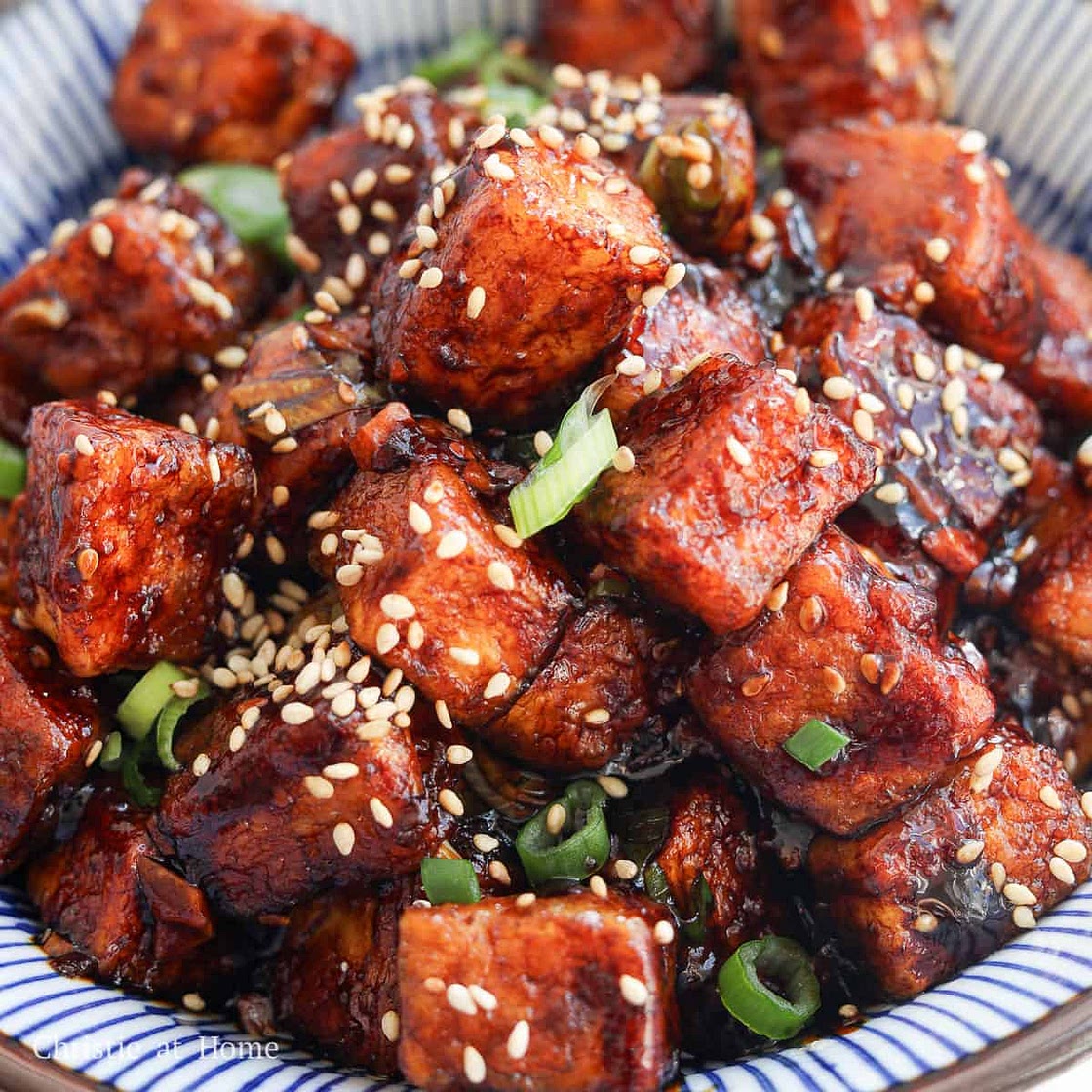 Quick & Easy Crispy Soy Garlic Tofu