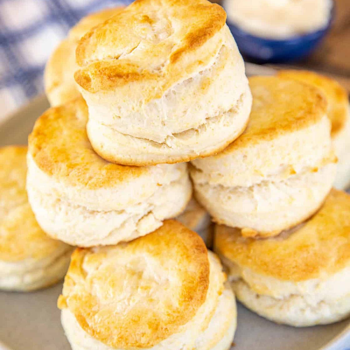 2-Ingredient Cream Biscuits
