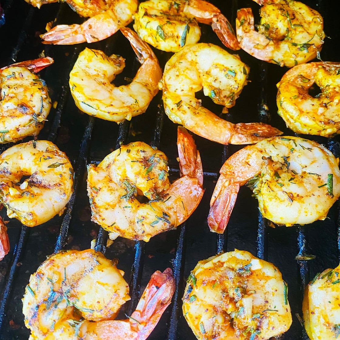 Smoked Lemon Herb Shrimp