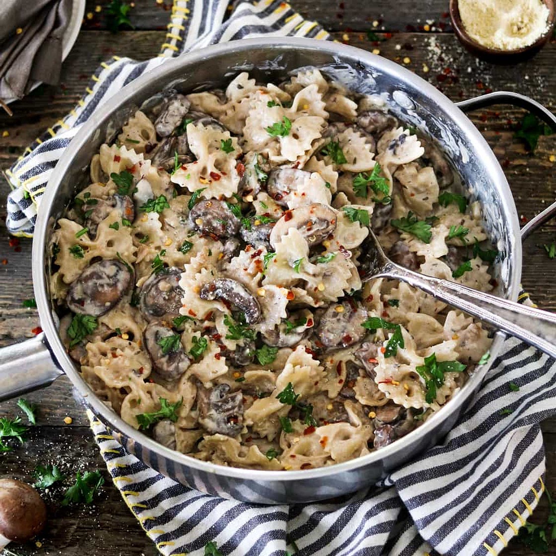 Mushroom Stroganoff