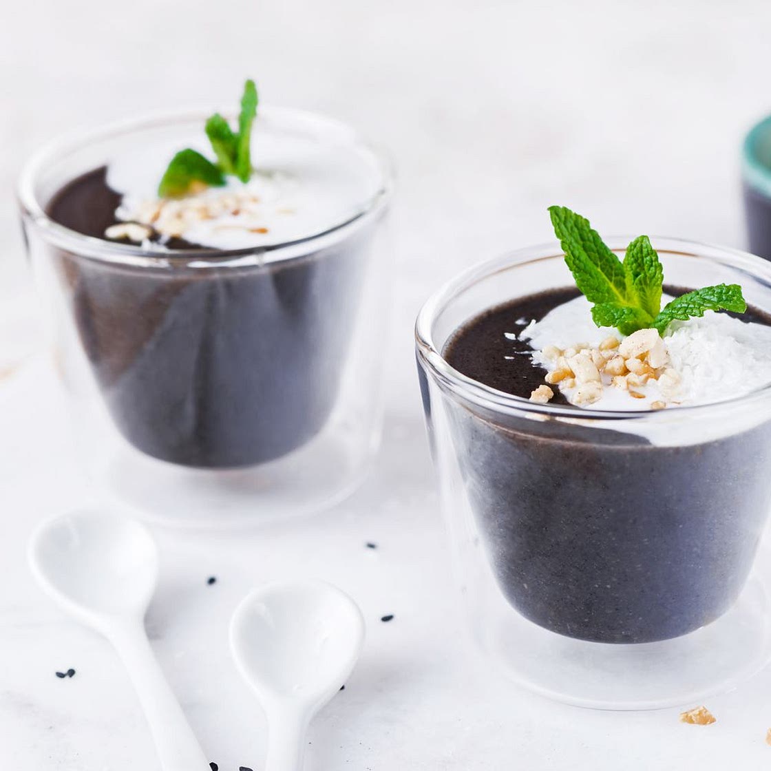 Black Sesame Pudding