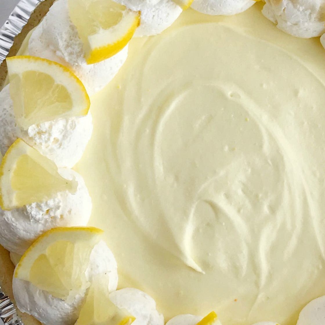 No Bake Lemon Cheesecake Pie
