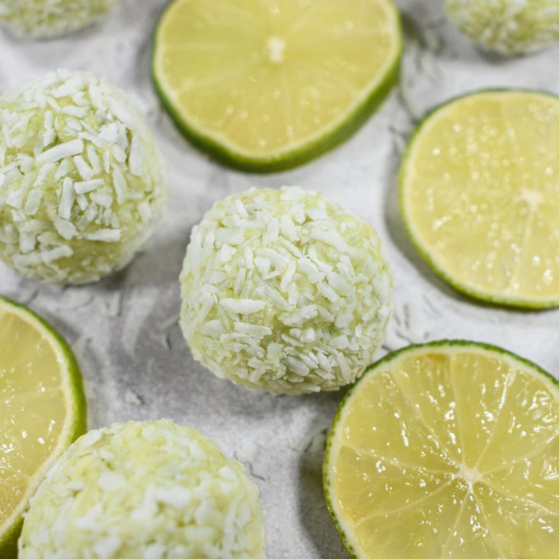 Coconut Lime Truffles