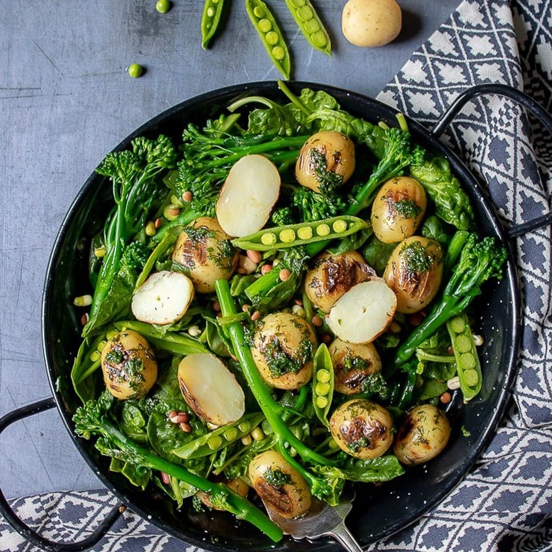 Broccoli Salad with Potatoes