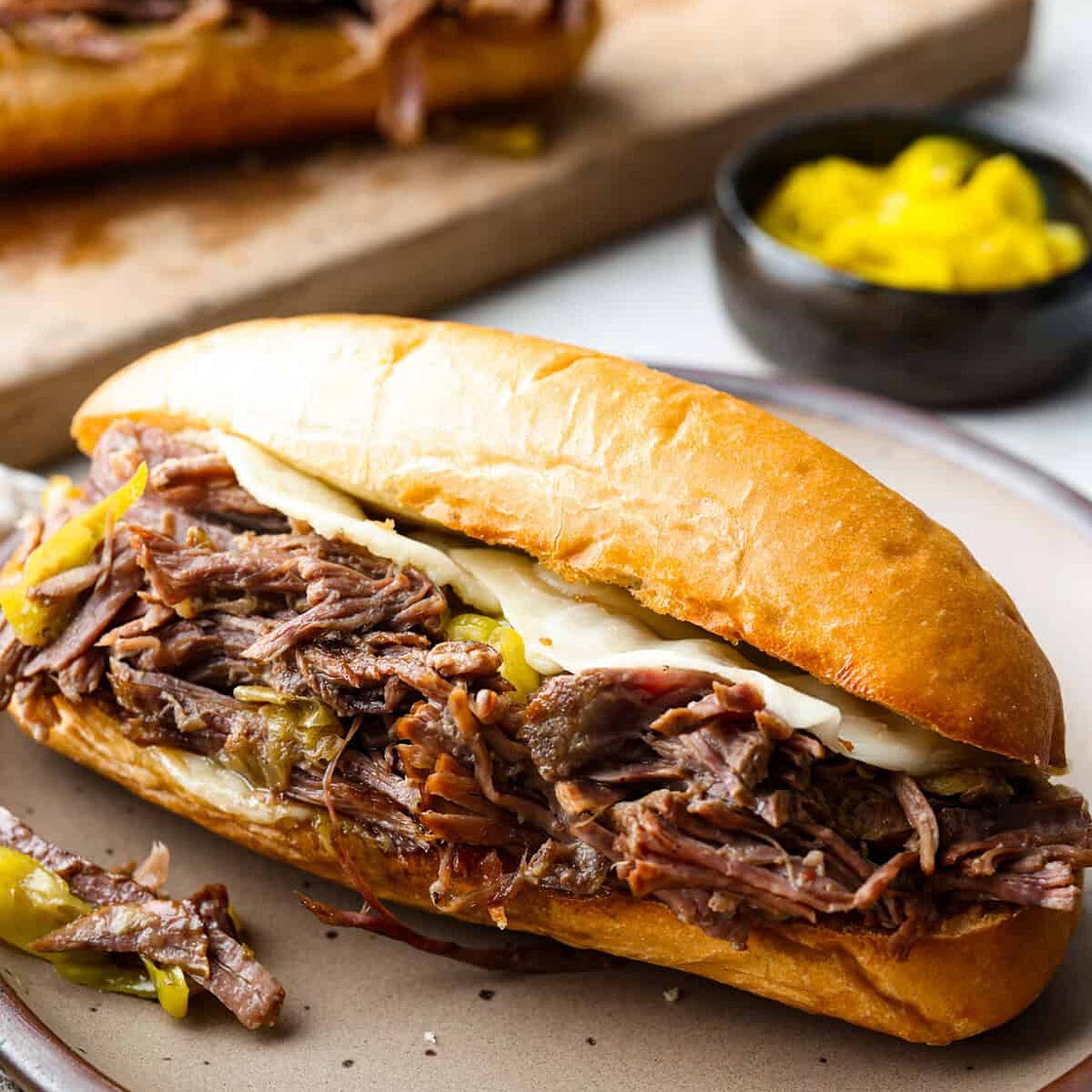 Slow Cooker Italian Beef