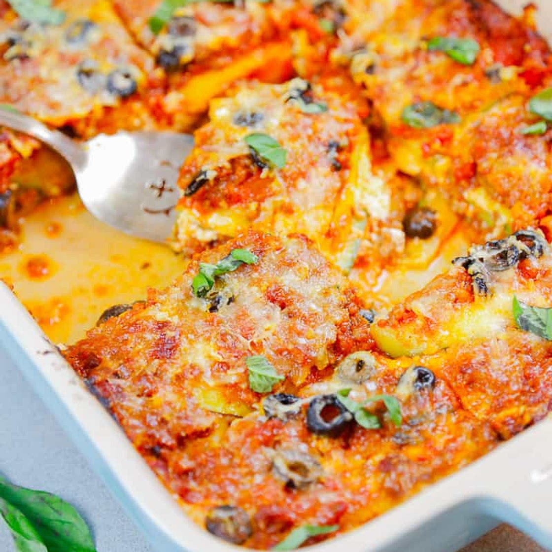 Zucchini Casserole With Ground Beef