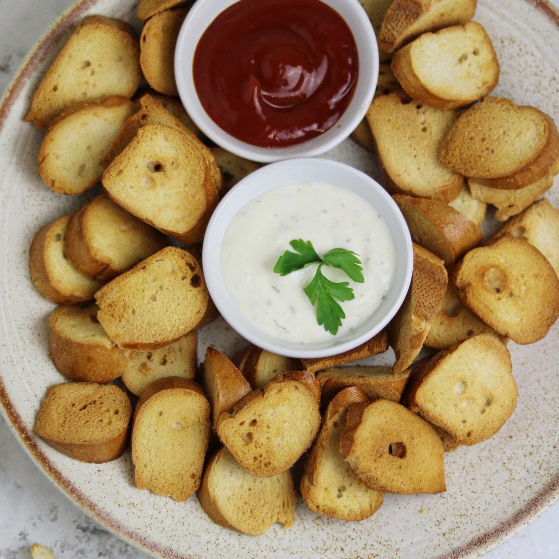 Air Fryer Bagel Chips