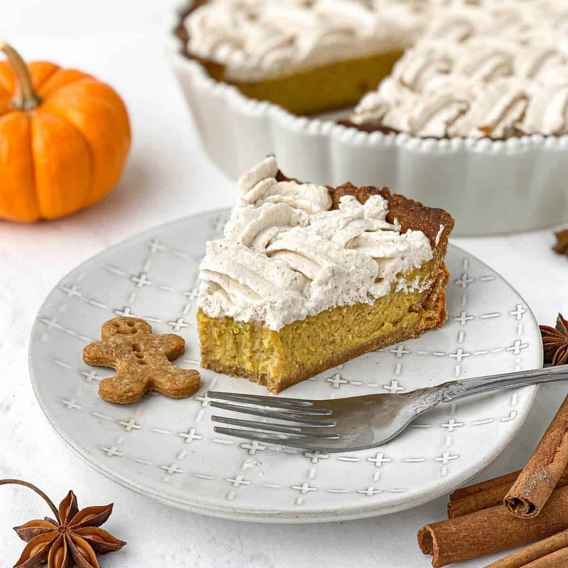 Gingerbread Pumpkin Pie
