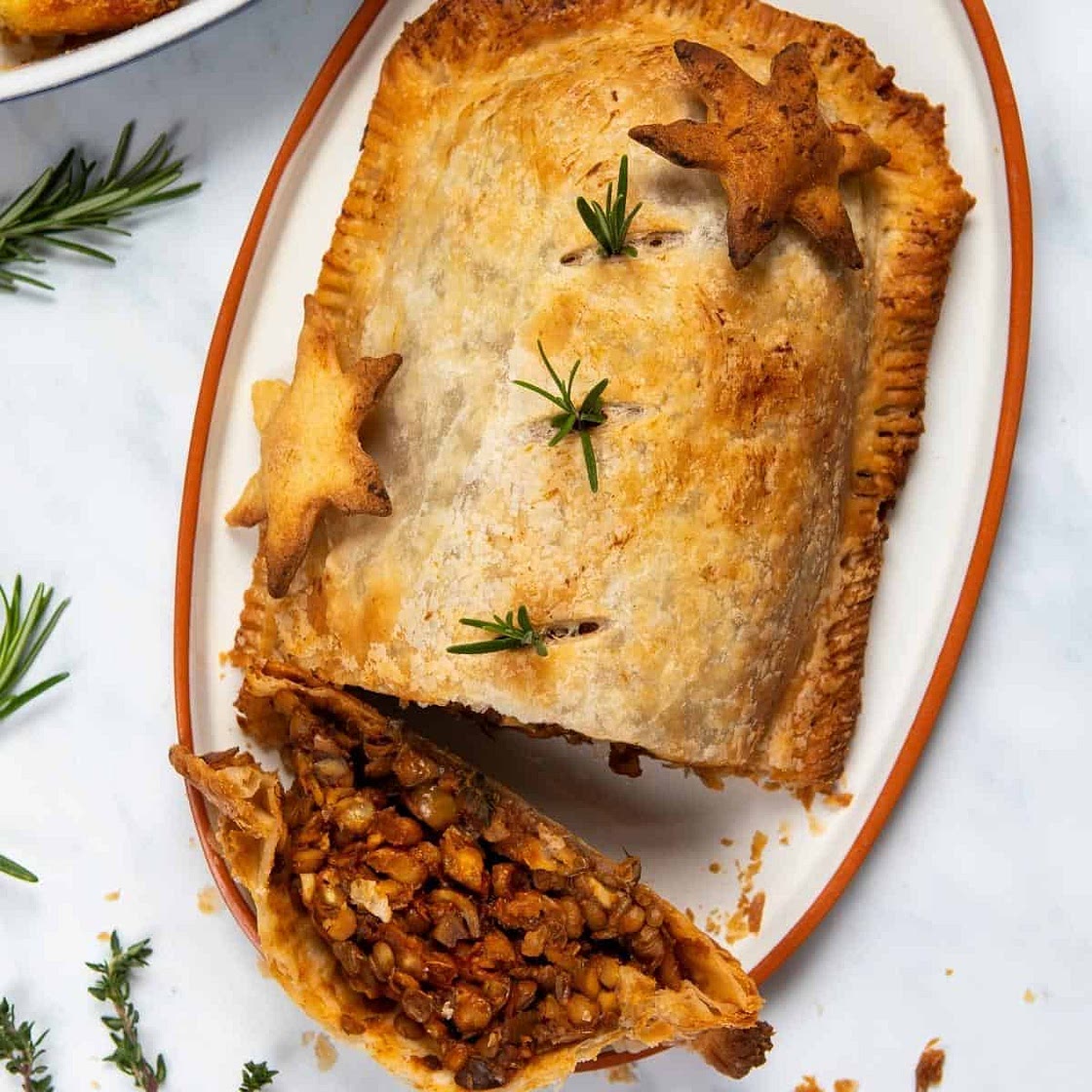 Easy Lentil Wellington