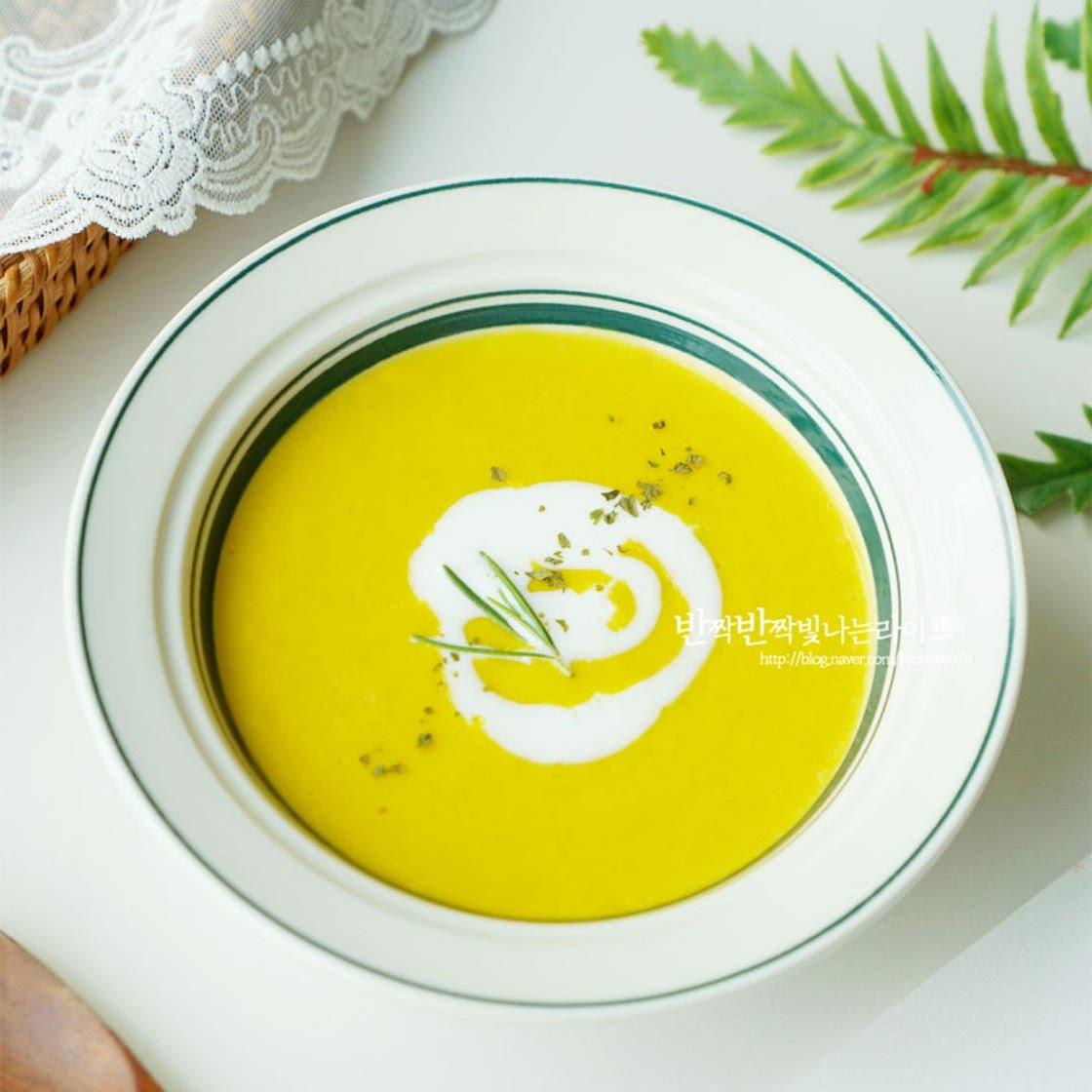 단호박스프 만들기 단호박크림스프 미니 단호박 요리