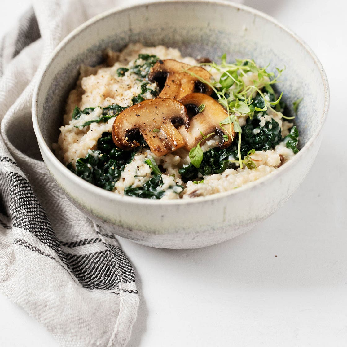 Savory Steel Cut Oatmeal