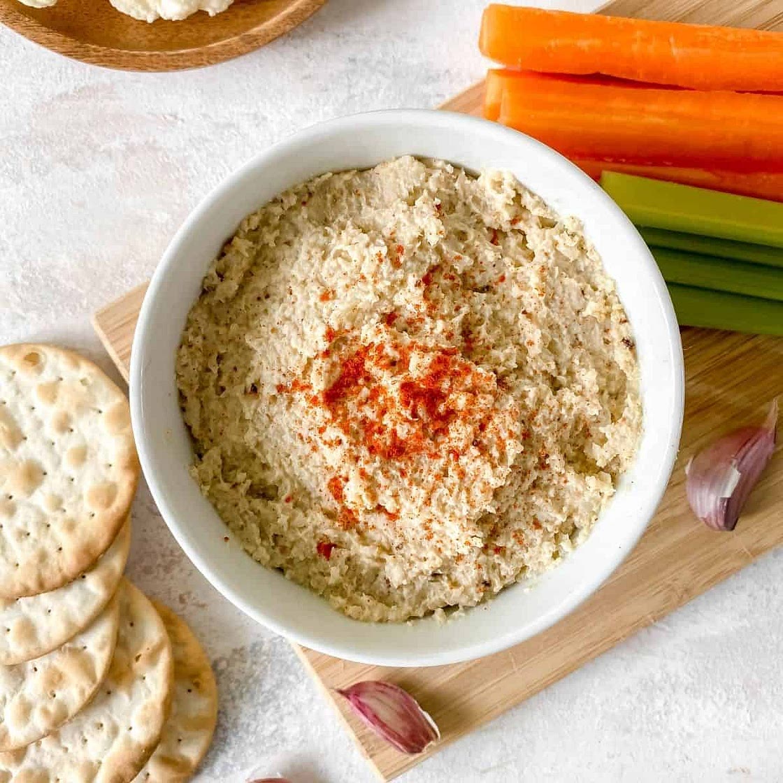 Cauliflower Hummus (without Chickpeas)