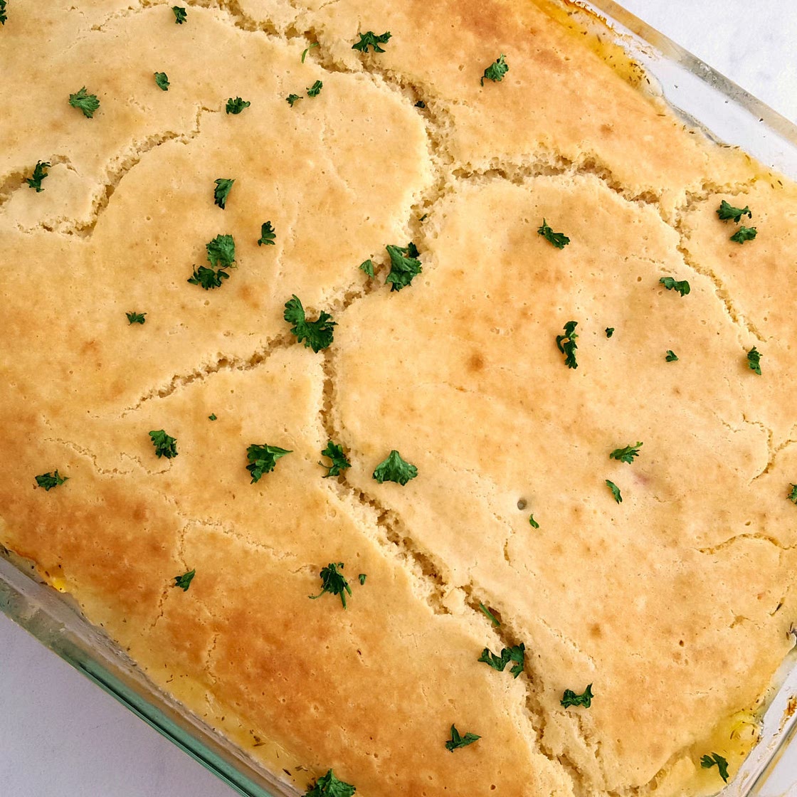 Gluten Free Chicken Pot Pie Casserole Recipe