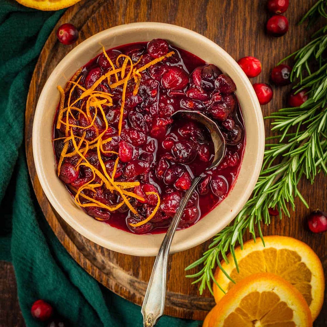 Homemade Orange Cranberry Sauce
