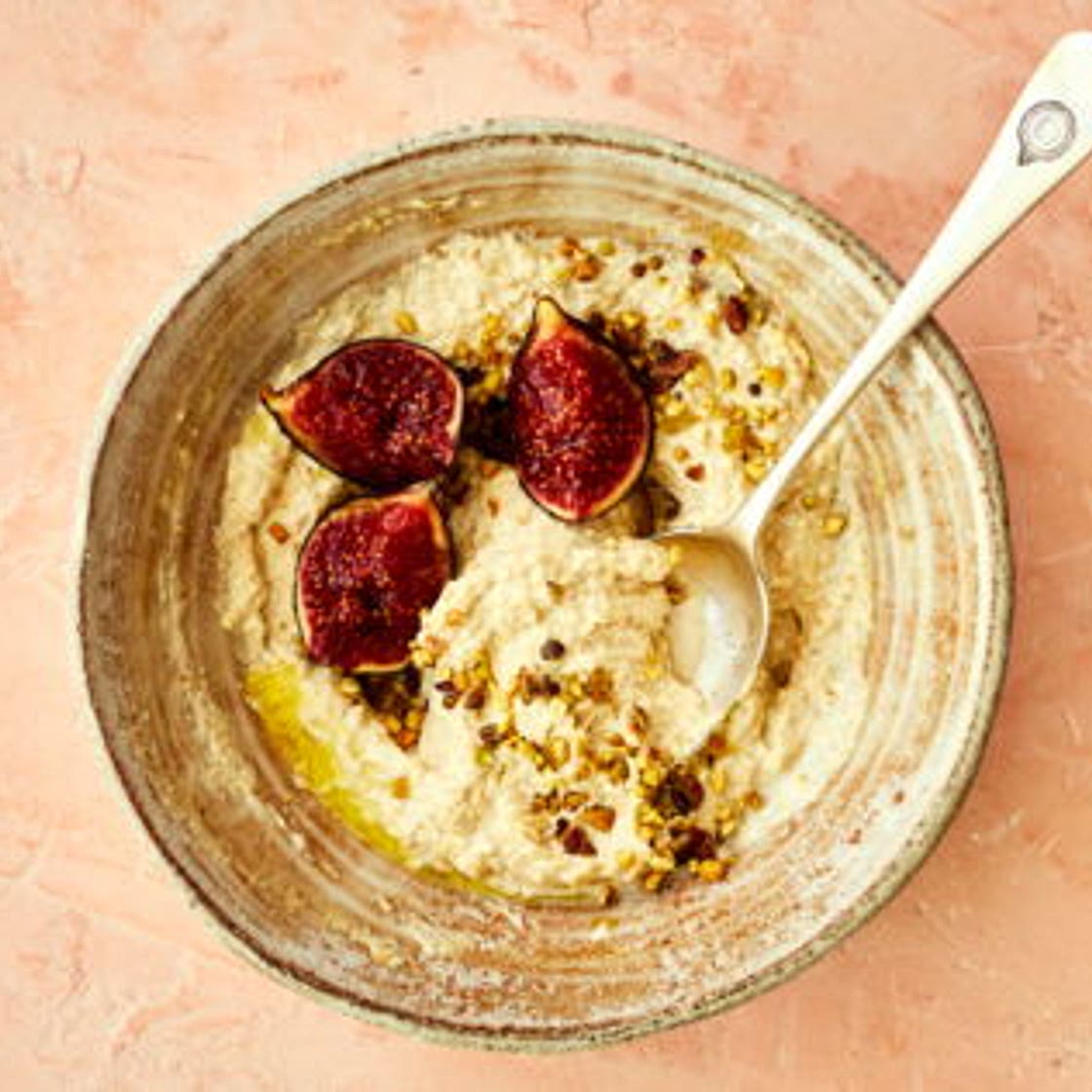 Crème budwig aux figues et à la pistache