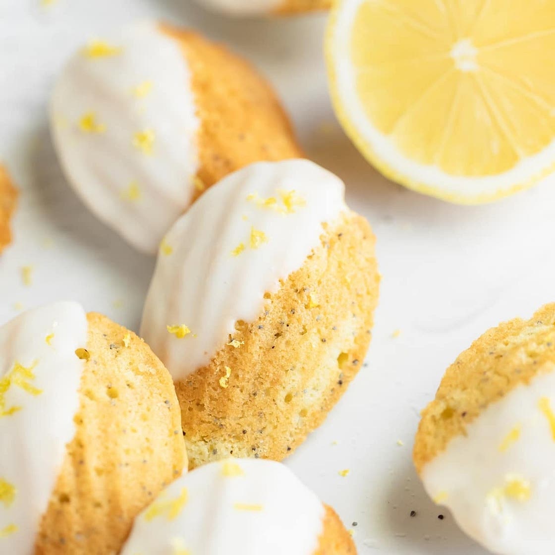 Lemon Poppy Seed Madeleines