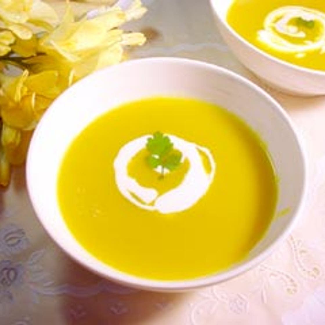 단호박크림수프