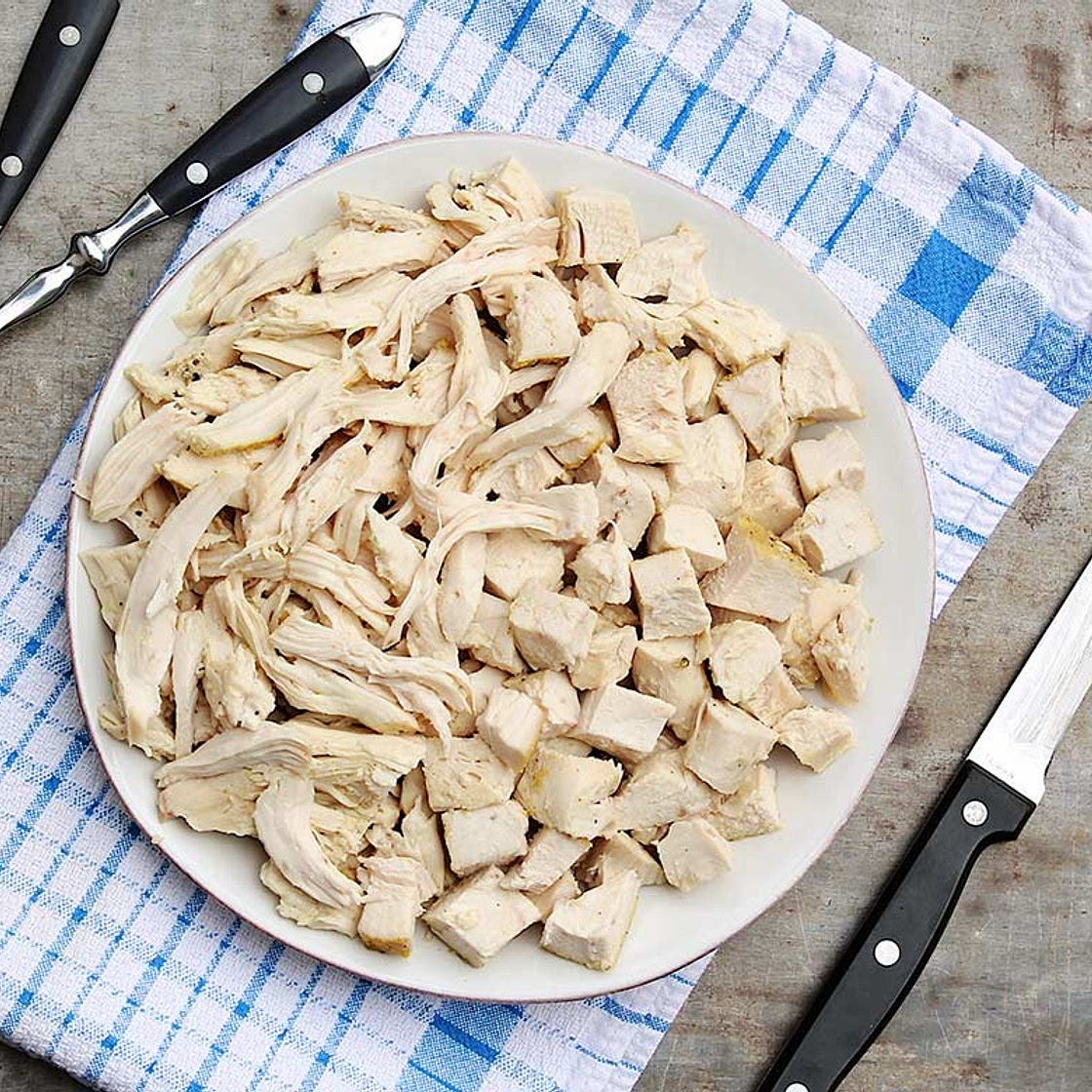 Slow Cooked Chicken for the Week (or to Freeze)