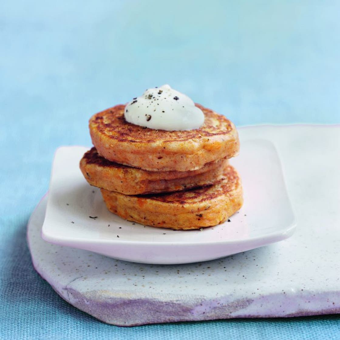 Pumpkin pikelets
