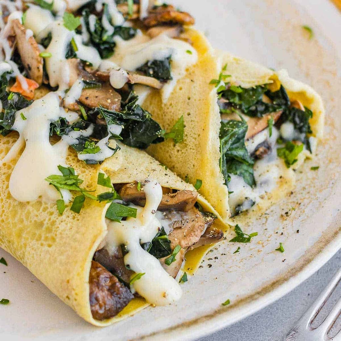 Chickpea Crepes