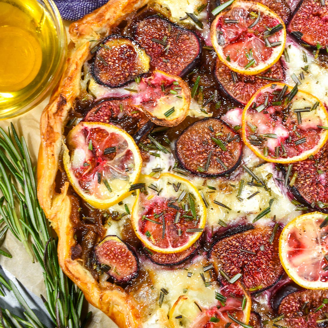 Fig and Goat Cheese Tart