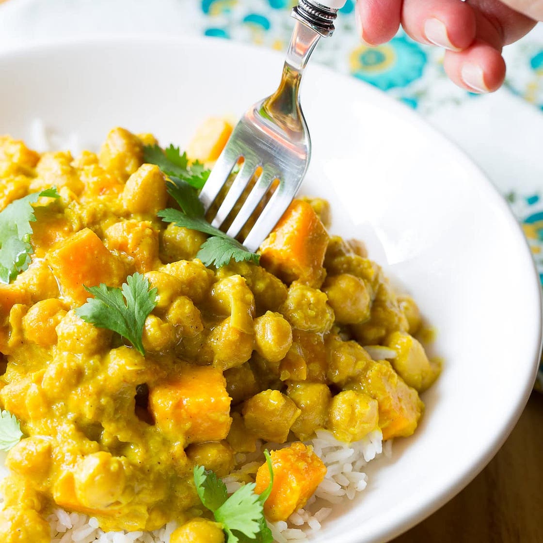 Crockpot Chickpea Curry Recipe