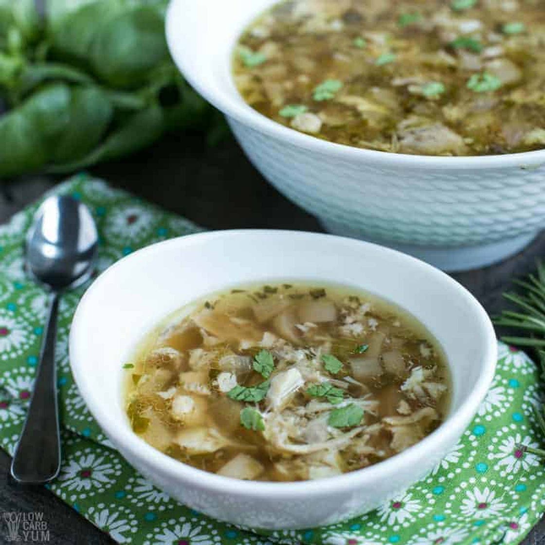 Instant Pot Chicken Thighs Soup