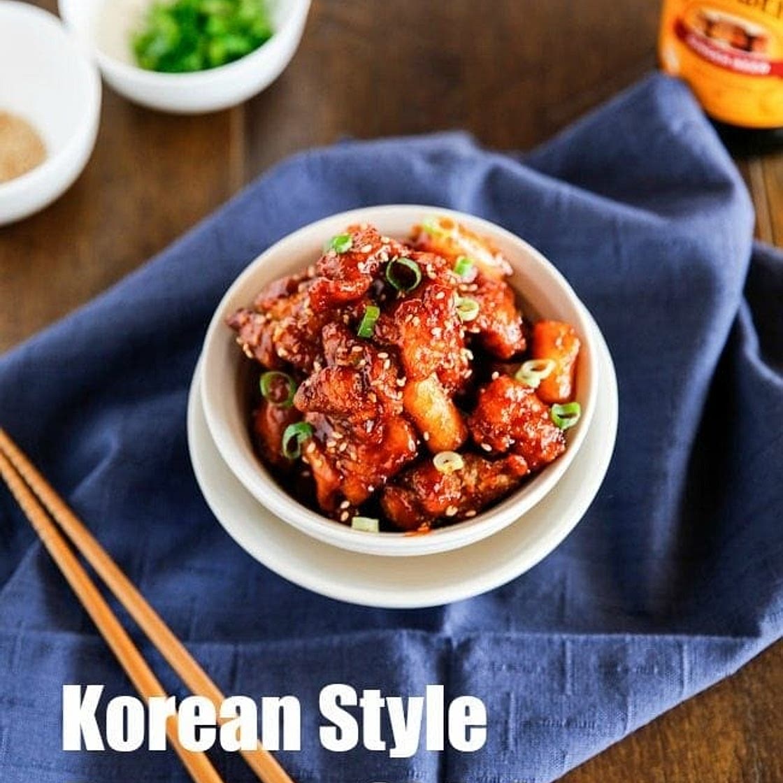 Korean Style Popcorn Chicken
