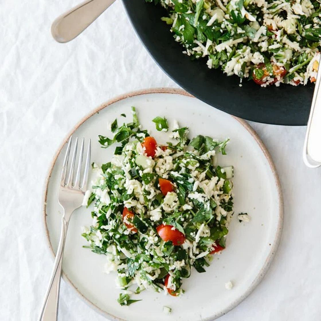 Cauliflower Rice Tabbouleh