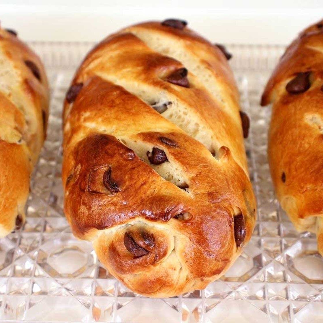 Viennoise au Chocolat (Vienna Bread with Chocolate)