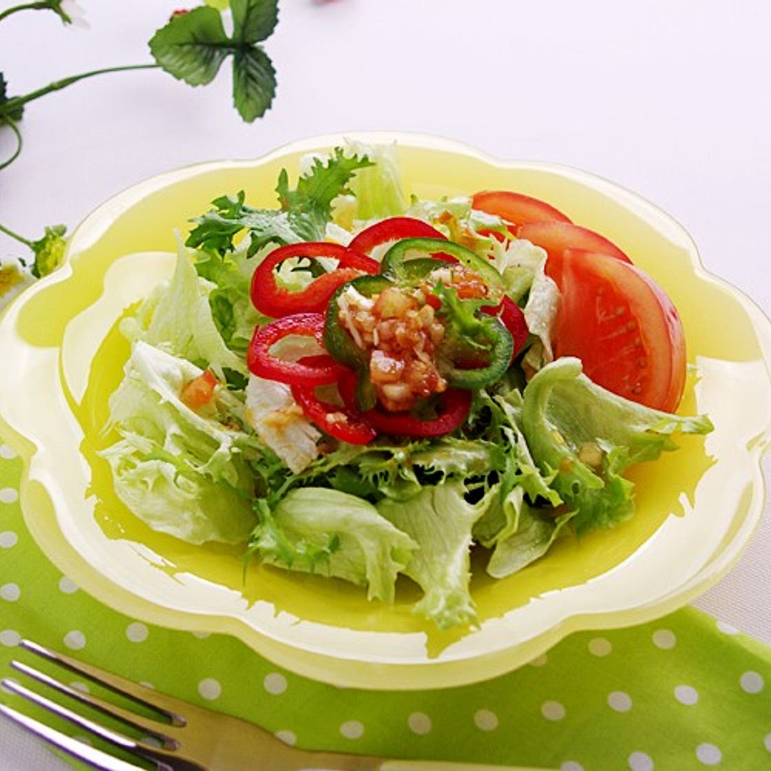 양상추 샐러드 만드는 법