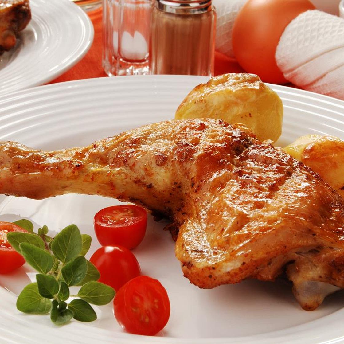 Pouletschenkel mit Kartoffeln - 5 Zutaten