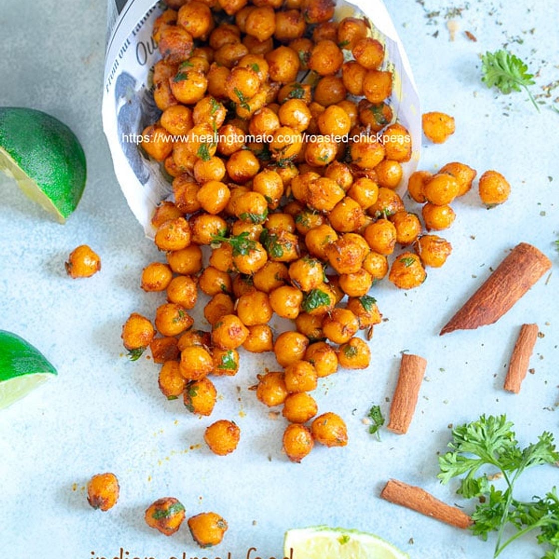 Indian Style Roasted Chickpeas