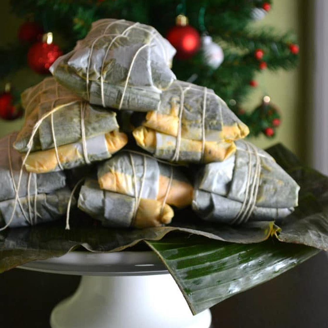 Puerto Rican Pasteles De Yuca