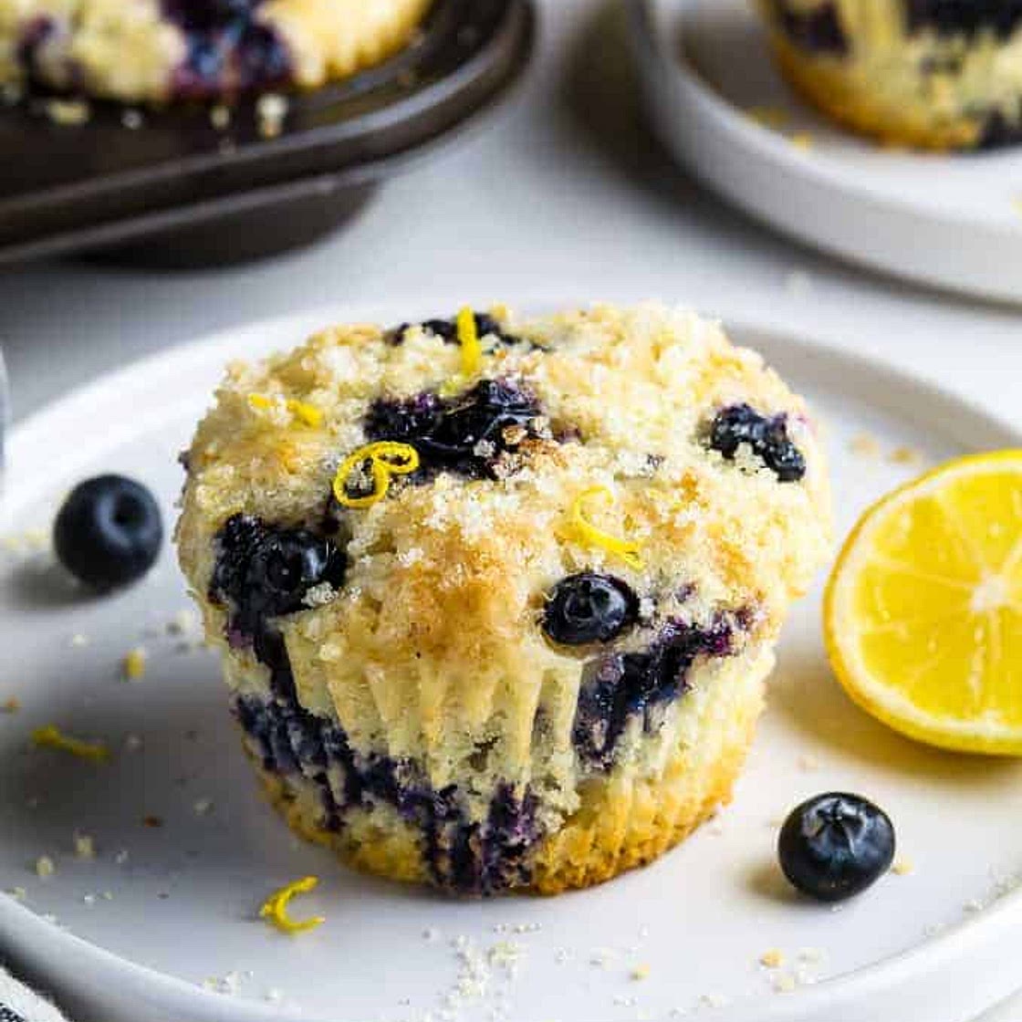 Lemon Blueberry Muffins