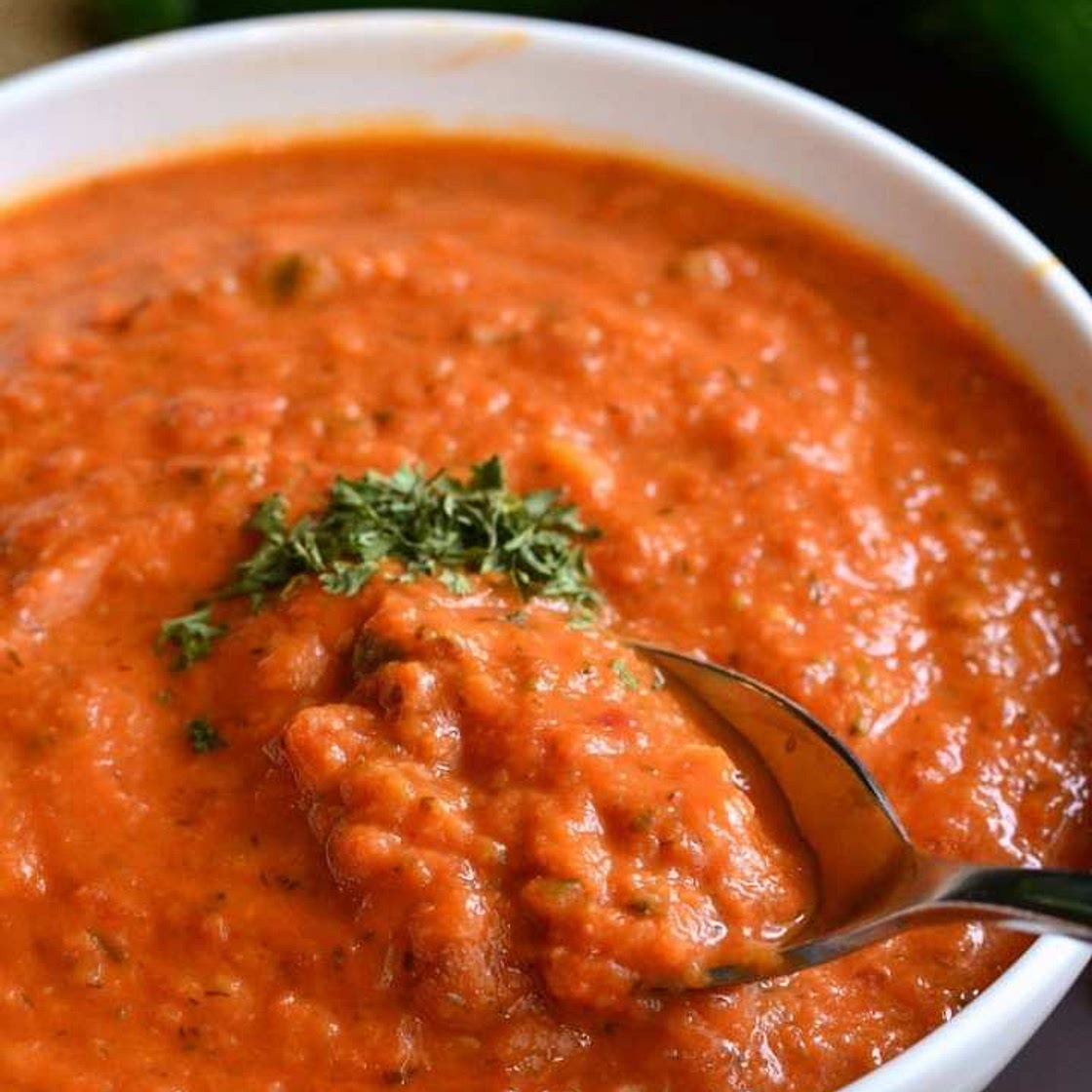 Tomato Zucchini Soup