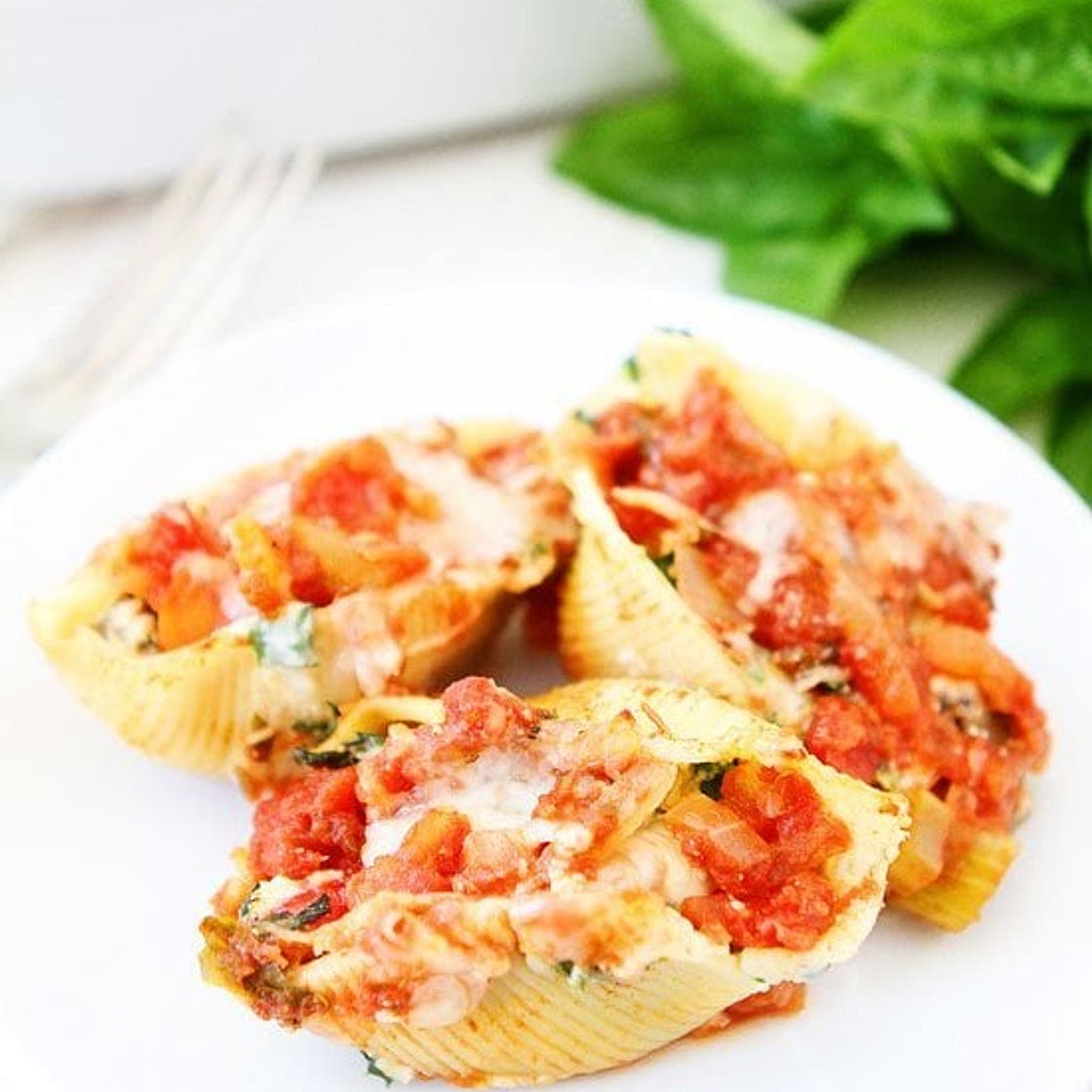 Roasted Vegetable Stuffed Shells