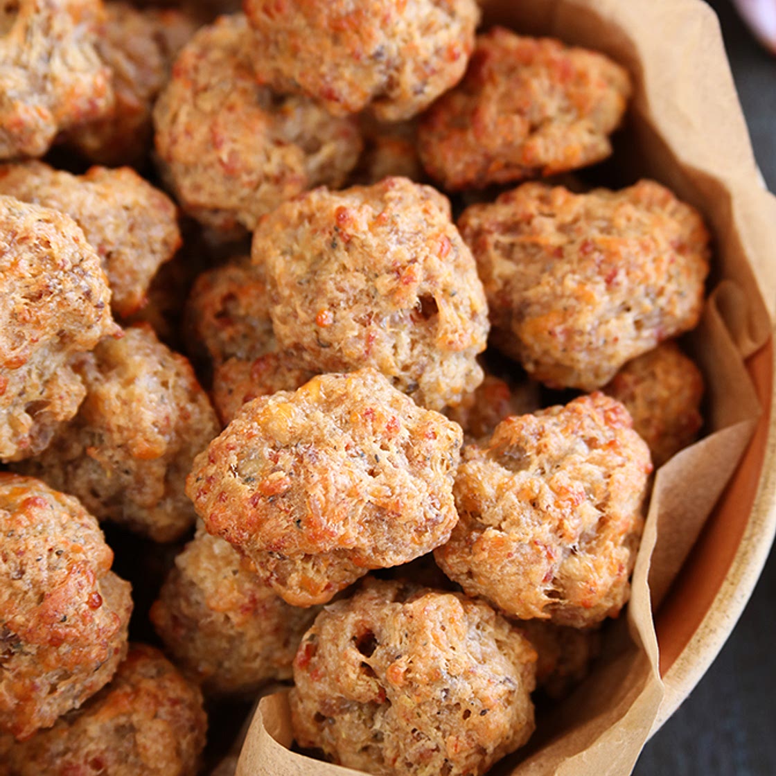 Pizza Sausage Balls