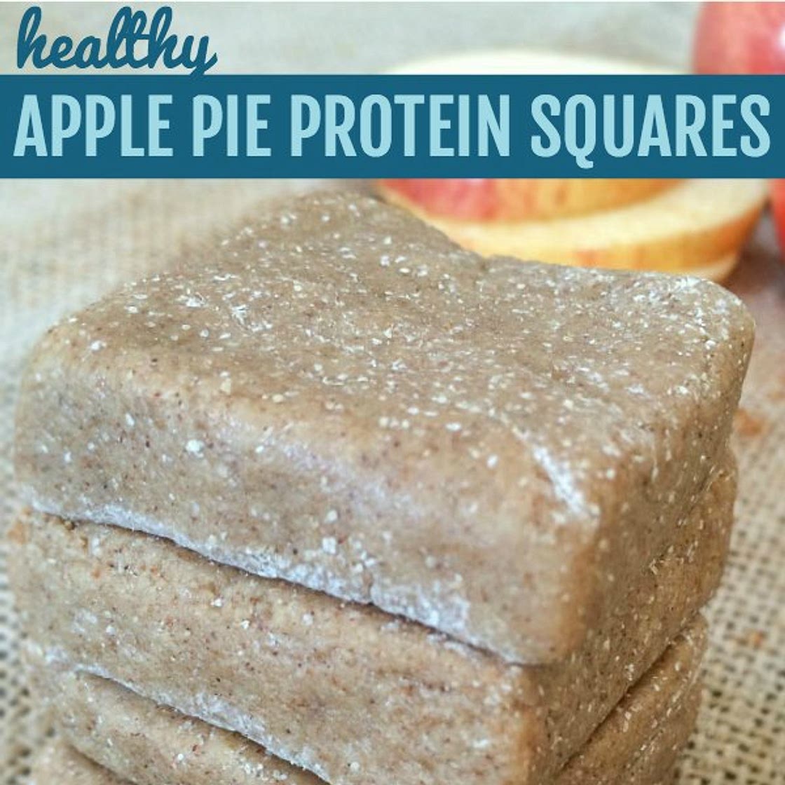 Apple Pie Protein Bars