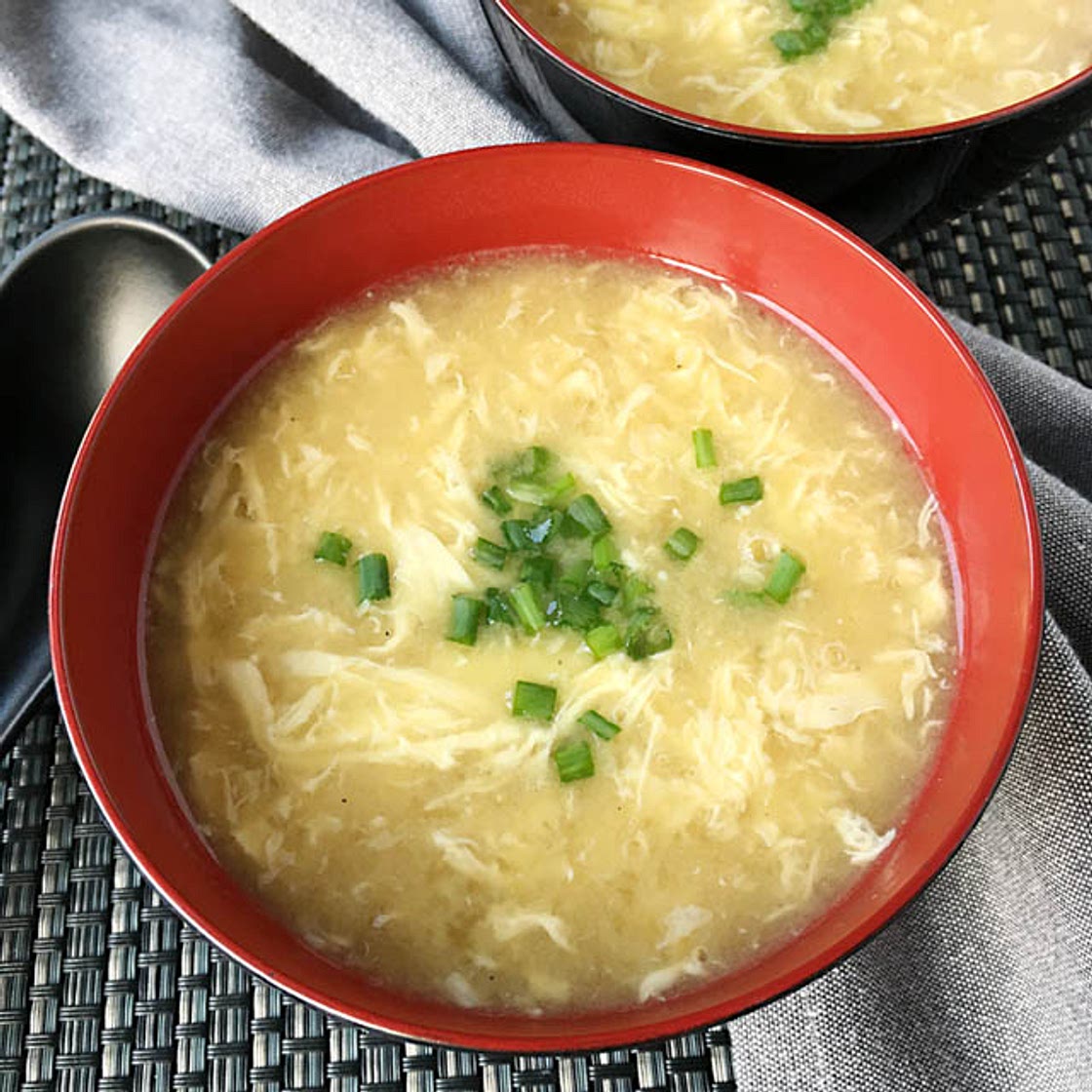 Super Simple Egg Drop Soup