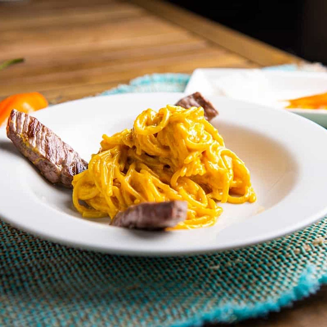 Deliciosa receta de tallarines a la huancaína