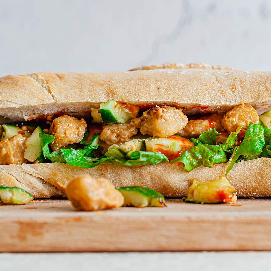 Tofu Satay Sandwich