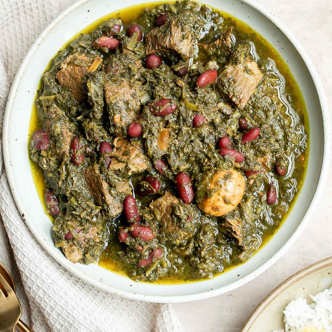 Ghormeh Sabzi (Persian Herb Stew)