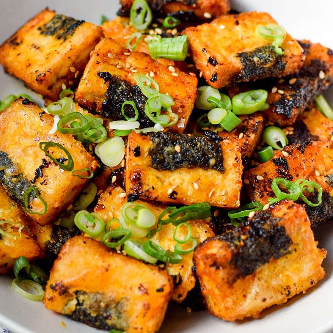 Crispy Seaweed-Wrapped Tofu