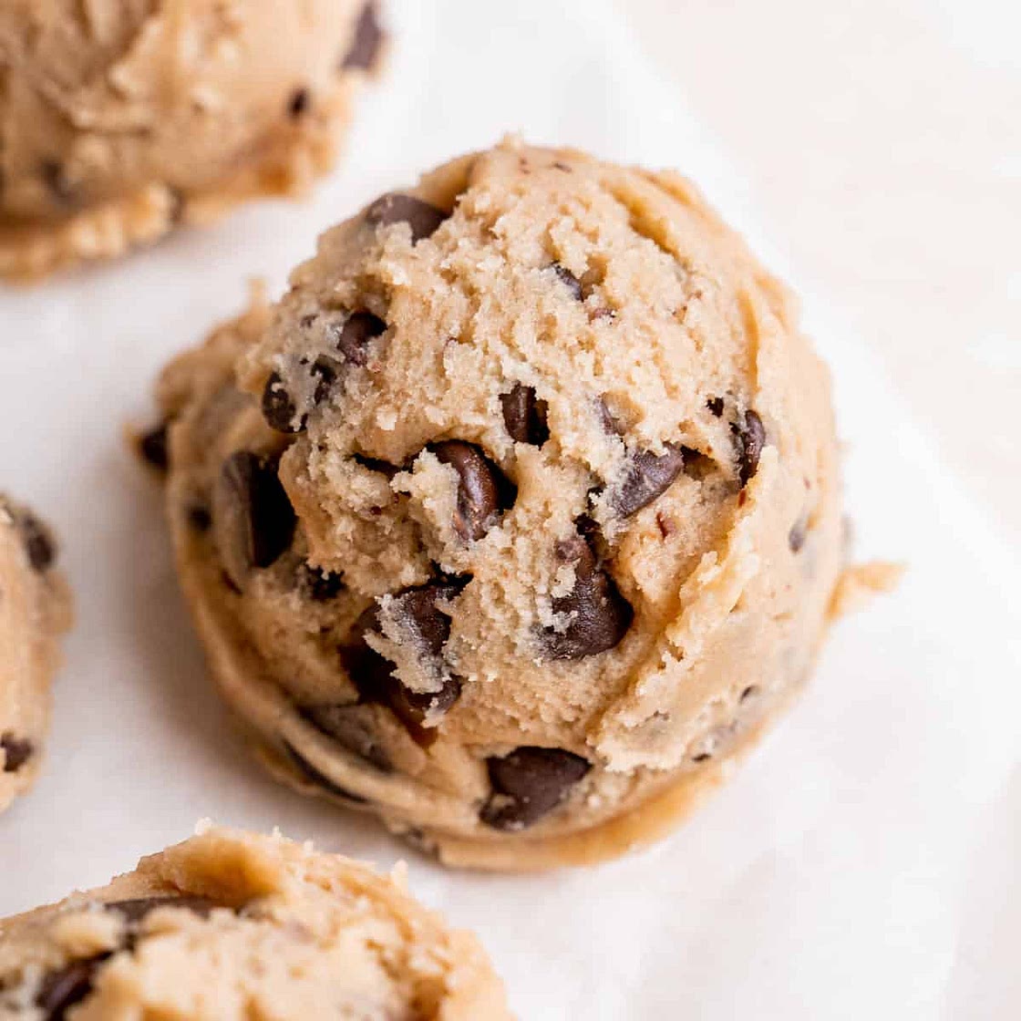 Edible Chocolate Chip Cookie Dough
