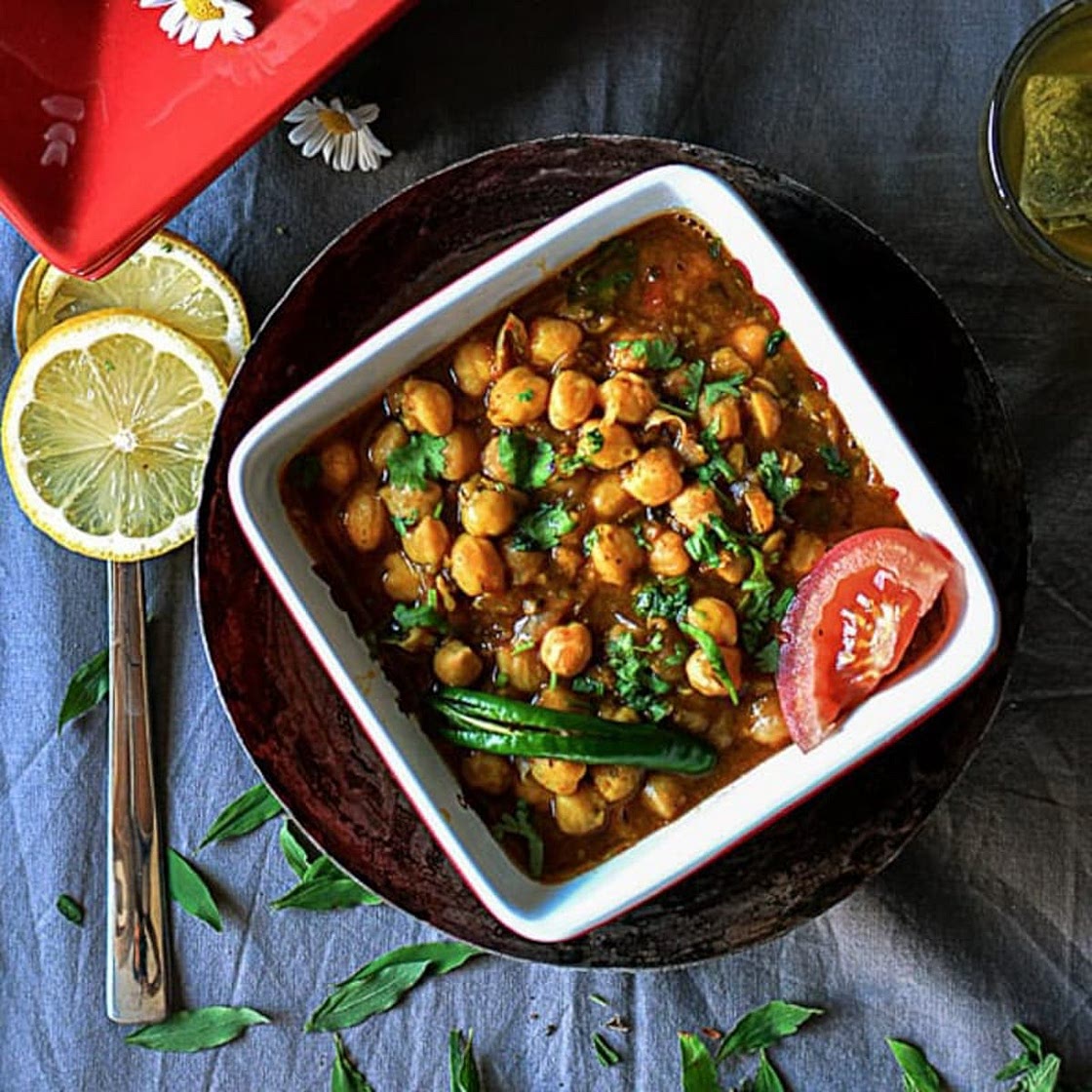 Chana Masala Recipe – Spicy Chickpeas Curry